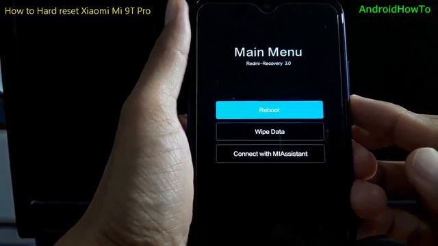 How To Hard Reset Xiaomi Mi 9T Pro