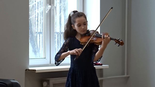 И.С.Бах Рондо из сюиты си минор. Маша 07.04.18