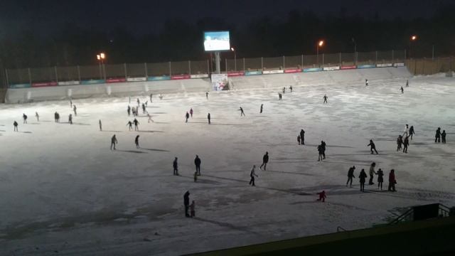 Казань. Центральный каток города. 26.12.2015 смотреть онлайн