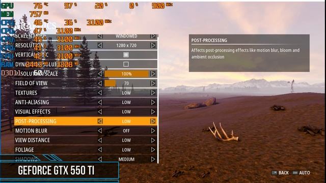 Hunting Simulator 2 НА СЛАБОМ ПК GTX550TI