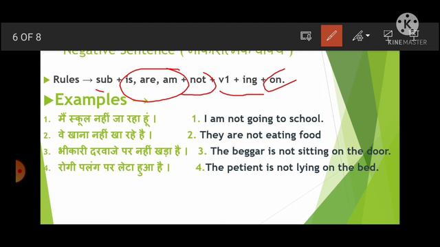 How To Make Present Continuous Tense || Present Continuous Tense kase banaye by Monish Ali смотреть онлайн