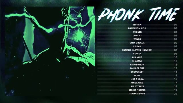 1 HOUR AGGRESSIVE PHONK ? Сборник Агрессивного Фонка [House Phonk, Distortion, Workout]