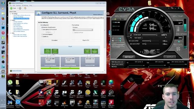 A tutorial about going above two monitors using Nvidia graphic cards смотреть онлайн