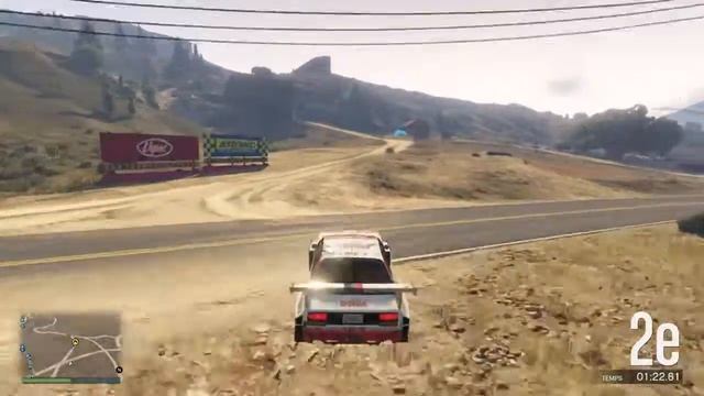 GTA V cunning stunts rally race with audi quattro pikes peaks смотреть онлайн