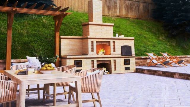 Зона барбекю на даче смотреть онлайн