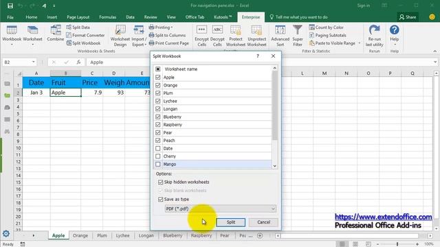 How to save multiple worksheets/ workbooks as PDF file in Excel смотреть онлайн
