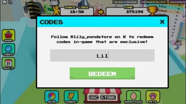 NEW CODES DANCE FOR UGC 2024 TODAY! ROBLOX DANCE FOR UGC CODES