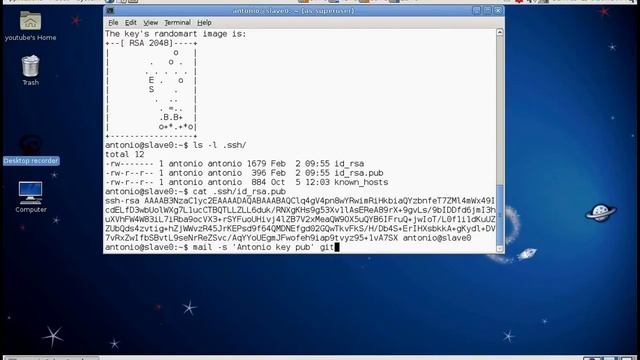 Git Server #2: How to generate your ssh public key. смотреть онлайн