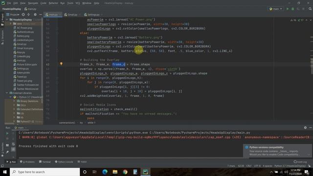 Using Gmail API w/Python OpenCV Multiple Overlays Iron Man Heads Up Display | #112 (SHANE Updates!) смотреть онлайн