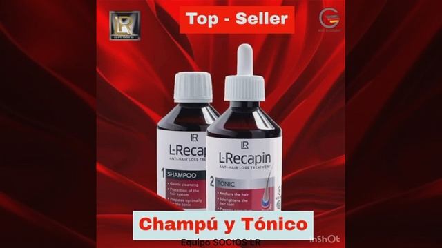 ¿Tienes Problemas De Caída De Pelo? L-RECAPIN:Champú Y Tónico, Es Tu Solución. Lr-w.com/e/102473