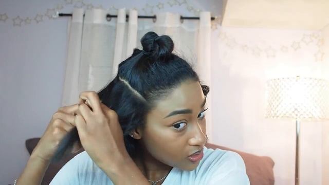 HOW I CURL MY HAIR USING FLAT IRON | Myckayla Paige смотреть онлайн