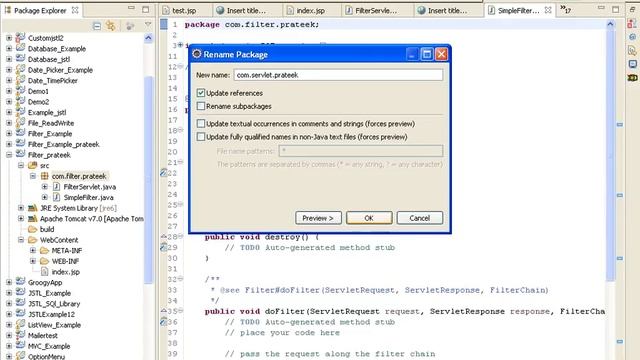 what is java filter with introduction and example смотреть онлайн