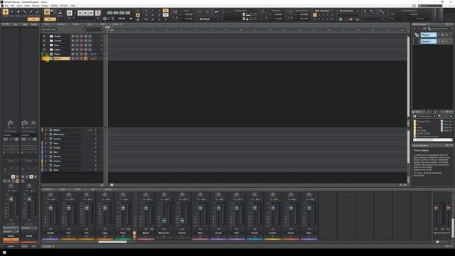 How to set up project and track templates in Cakewalk Sonar смотреть онлайн