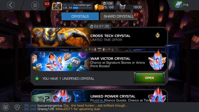 CRYSTAL Opening Video, another 200 plus crystals, MCOC смотреть онлайн