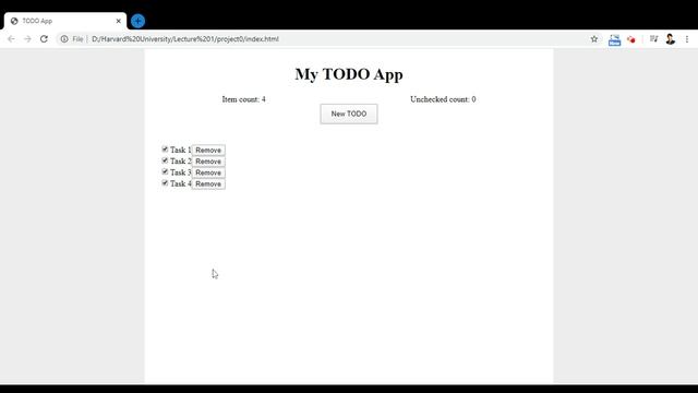 CS50M 2020 - TODO App Project 0 Submission React Native Lecture 1 смотреть онлайн