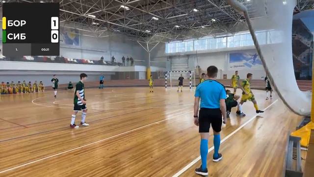 «Борус-ДЮСШ» (Саяногорск) - «Сибиряк» (Братск) смотреть онлайн