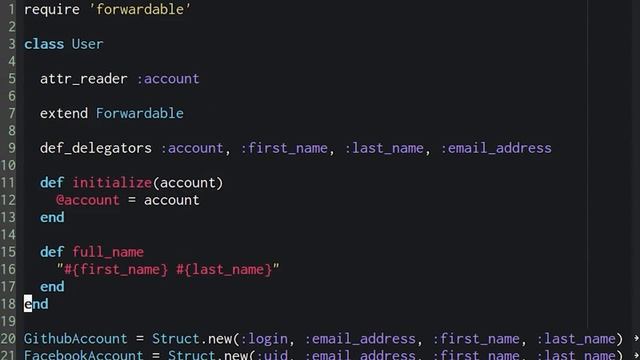 Ruby Object Composition with Forwardable смотреть онлайн
