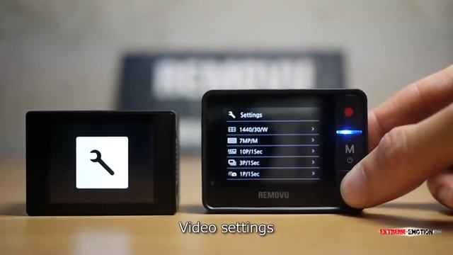Пульт Removu R1 для камеры GoPro - Меню настроек камеры смотреть онлайн