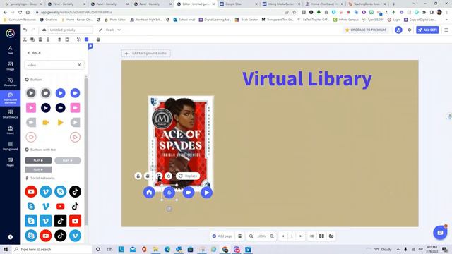 Creating an Interactive Virtual Library Using Genially and Teachingbooks.net смотреть онлайн
