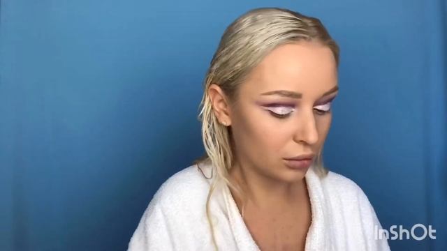 Макияж с цветными стрелками. Подробно. смотреть онлайн