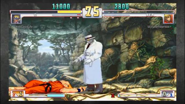 Street Fighter 3rd Strike - Q 2nd Round Perfect - Online Ranked Match смотреть онлайн
