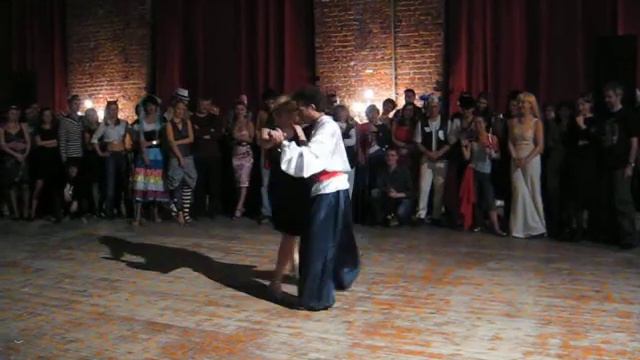 Giggio Giovanni y Anna Zyuzina NY milonga Moscow 2008 смотреть онлайн
