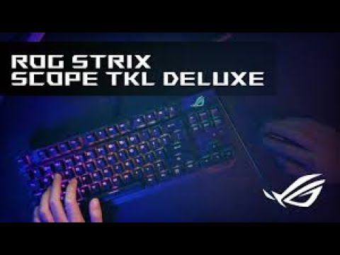 ROG STRIX SCOPE TKL DELUXE - ТОЧНОСТЬ.КОМПАКТНОСТЬ.