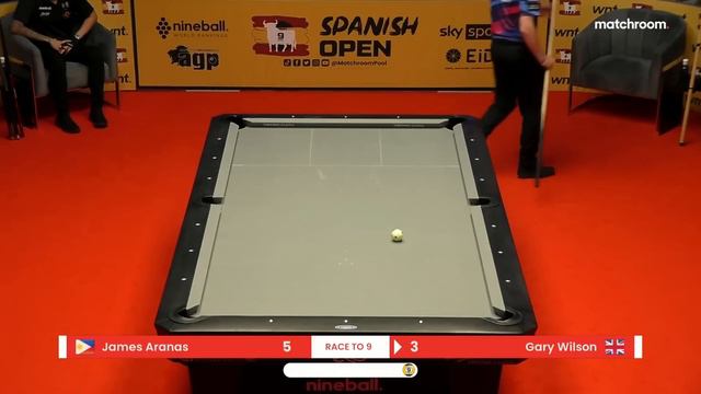 James Aranas vs Gary Wilson | 2023 Spanish Open | Winners Round 1 смотреть онлайн
