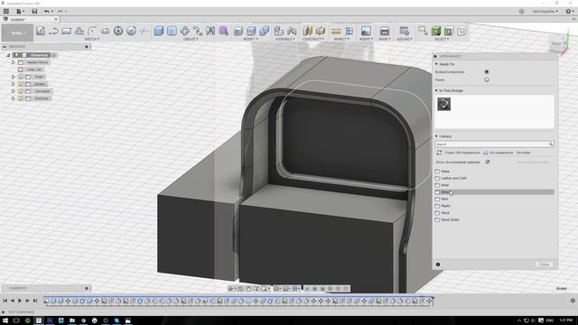10 - Refining Main Shapes Fusion 360 (Уточнение основных форм)