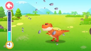 Малыши Панды играют с тираннозавром Рексом | Мультик про динозавров для детей