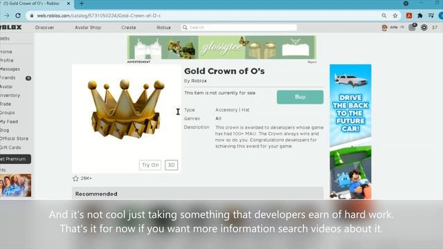 Roblox players are CHEATING to get the gold crown of o's... смотреть онлайн