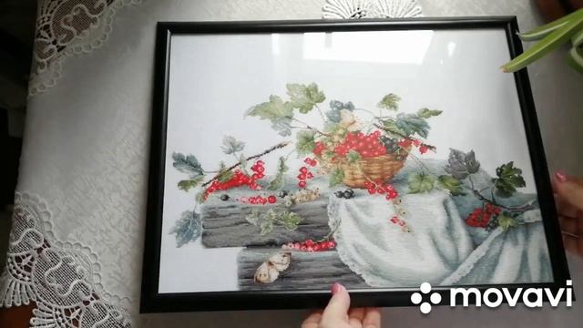 Оформила смородину в рамочку. смотреть онлайн