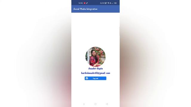 Social Media Integration | The Sparks Foundation | Anushri Gupta | May 2021 | Mobile App Developmen смотреть онлайн