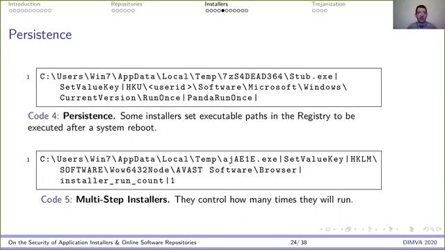 On the Security of Application Installers & Online Software Repositories смотреть онлайн