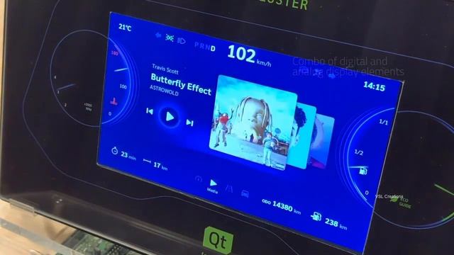 Qt6 Demo Showreel 2023 | GUI HMI Design | Coding & App Development смотреть онлайн