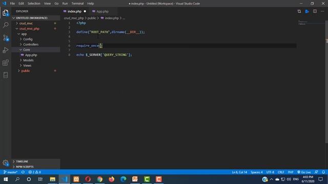 #6 - crud using php mvc - prepare url(Arabic) смотреть онлайн