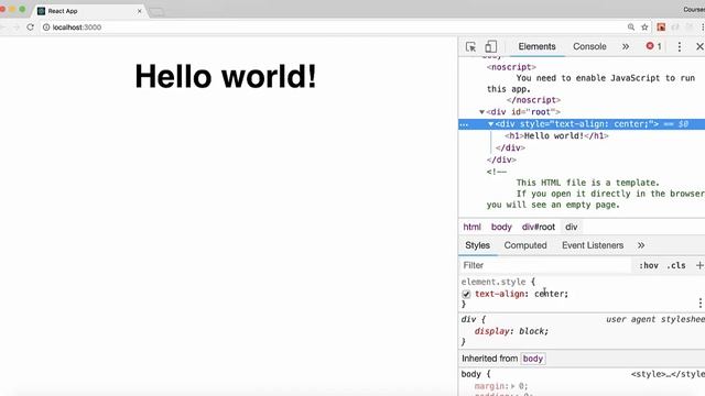 Блок 2 Теория. JSX-синтаксис ReactJs - Урок 3. Inline-стили смотреть онлайн