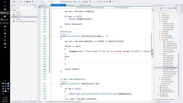 Product Organizing | DOT NET | ASP .NET | SQL Database | C# | Visual Studio | MVC || 3R | Class:34. смотреть онлайн