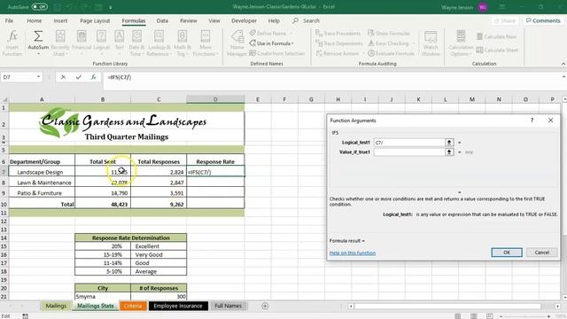 Excel 2019 Ch 6 Ind Proj 6 5 смотреть онлайн