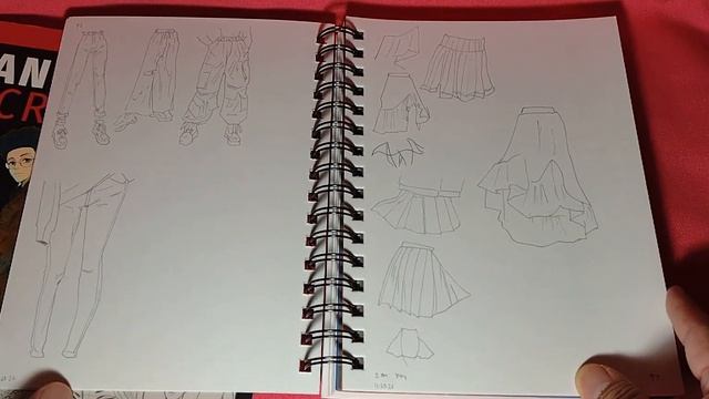 Anime Art Studies - Dalias Art - Unfinished Sketchbook Tour - Sketches December 2022 смотреть онлайн