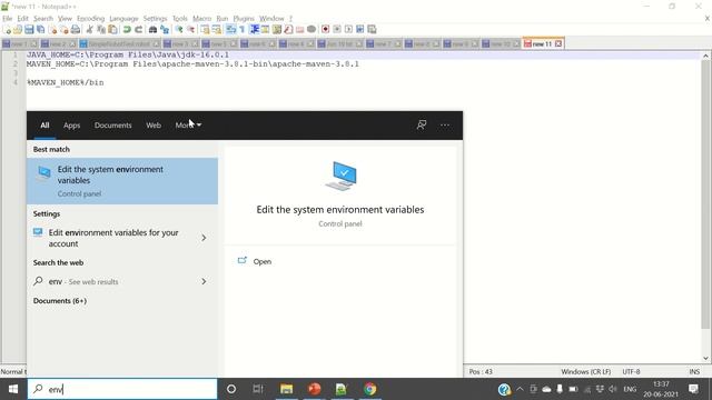 Download and Install Apache Maven on Windows 10 смотреть онлайн