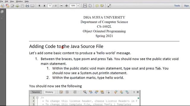 lecture 01 Introduction to Java, NetBeans ,Basic Input/output and Strings Part_01 смотреть онлайн