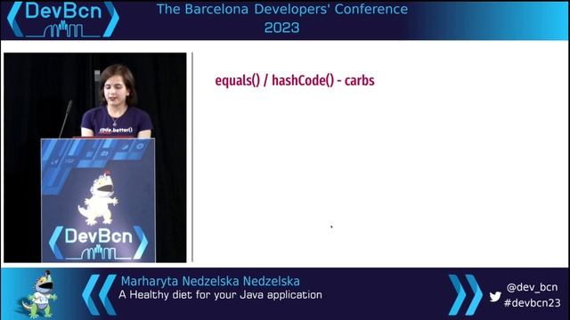 A Healthy diet for your Java application смотреть онлайн