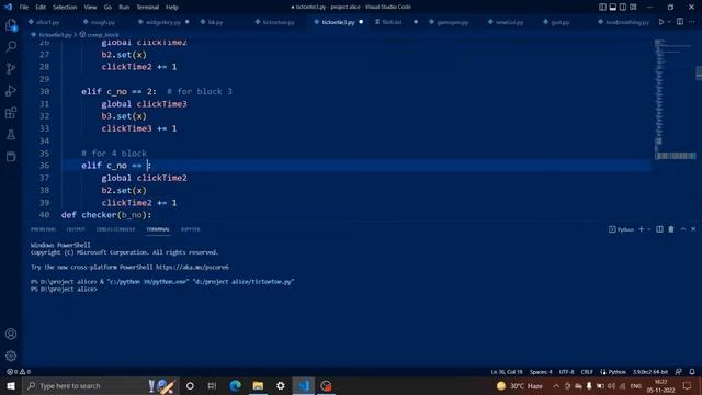 Simple Tic toe tie game using python - Tkinter module....... смотреть онлайн