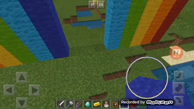 Я делаю новую аппликацию (радуга)в маенкрафт. смотреть онлайн