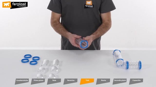Клетка Ferplast Duna Fun Large для хомяков смотреть онлайн