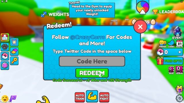 *NEW* ALL WORKING CODES FOR Deadlift Simulator IN OCTOBER 2023! ROBLOX Deadlift Simulator CODES смотреть онлайн