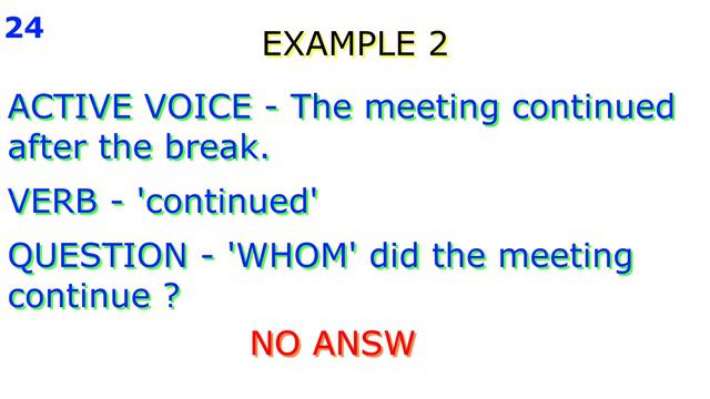 When can you NOT write passive voice of a sentence ?? смотреть онлайн