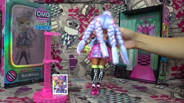 Кукла L.O.L. Surprise OMG Dance Dance Dance Miss Royale смотреть онлайн