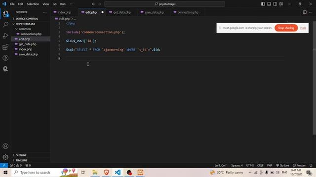 PHP CRUD - Edit data. смотреть онлайн